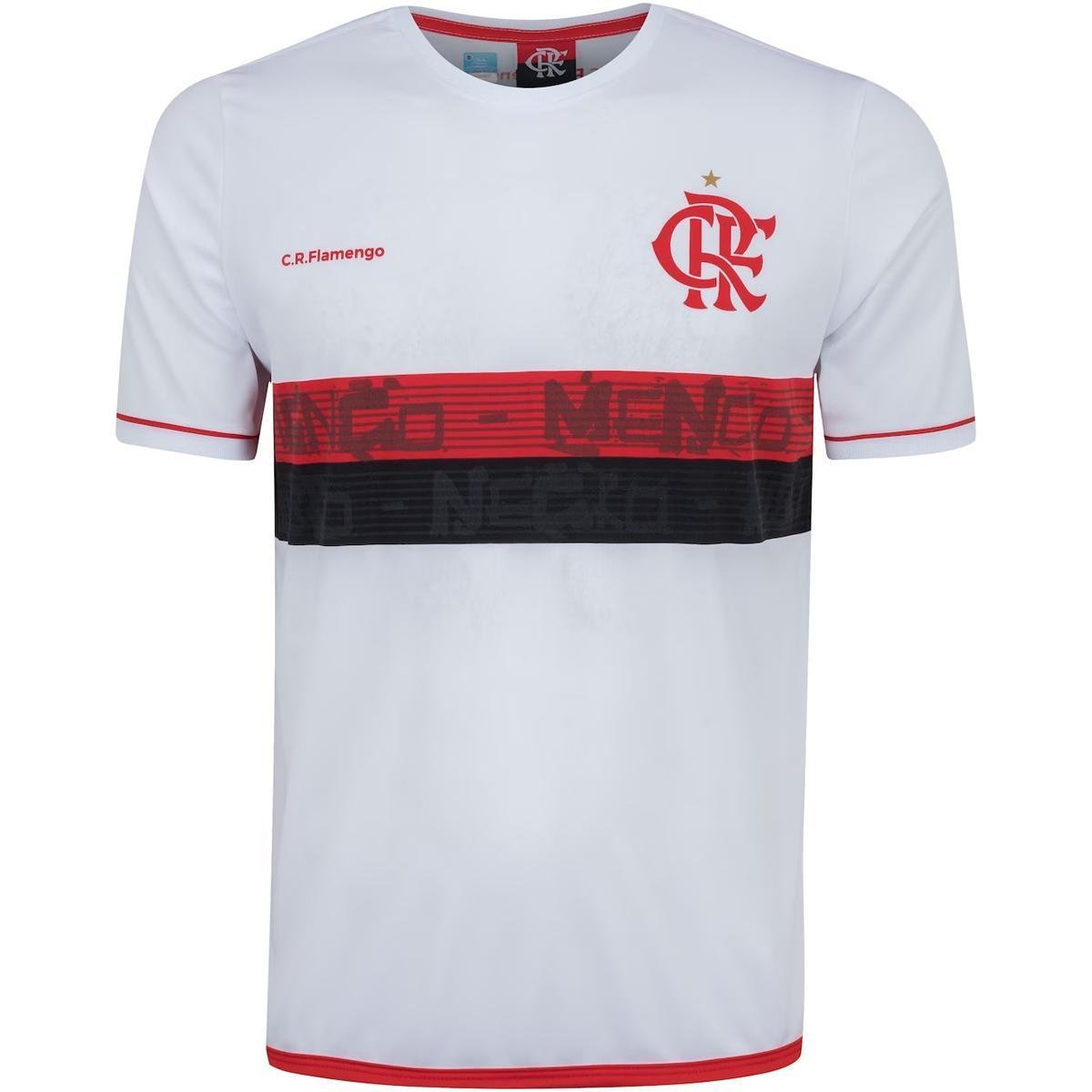 Camisa do Flamengo Oficial Approval em Poliester Braziline Menor preço em Camisa do Flamengo Oficial Approval em Poliester Braziline