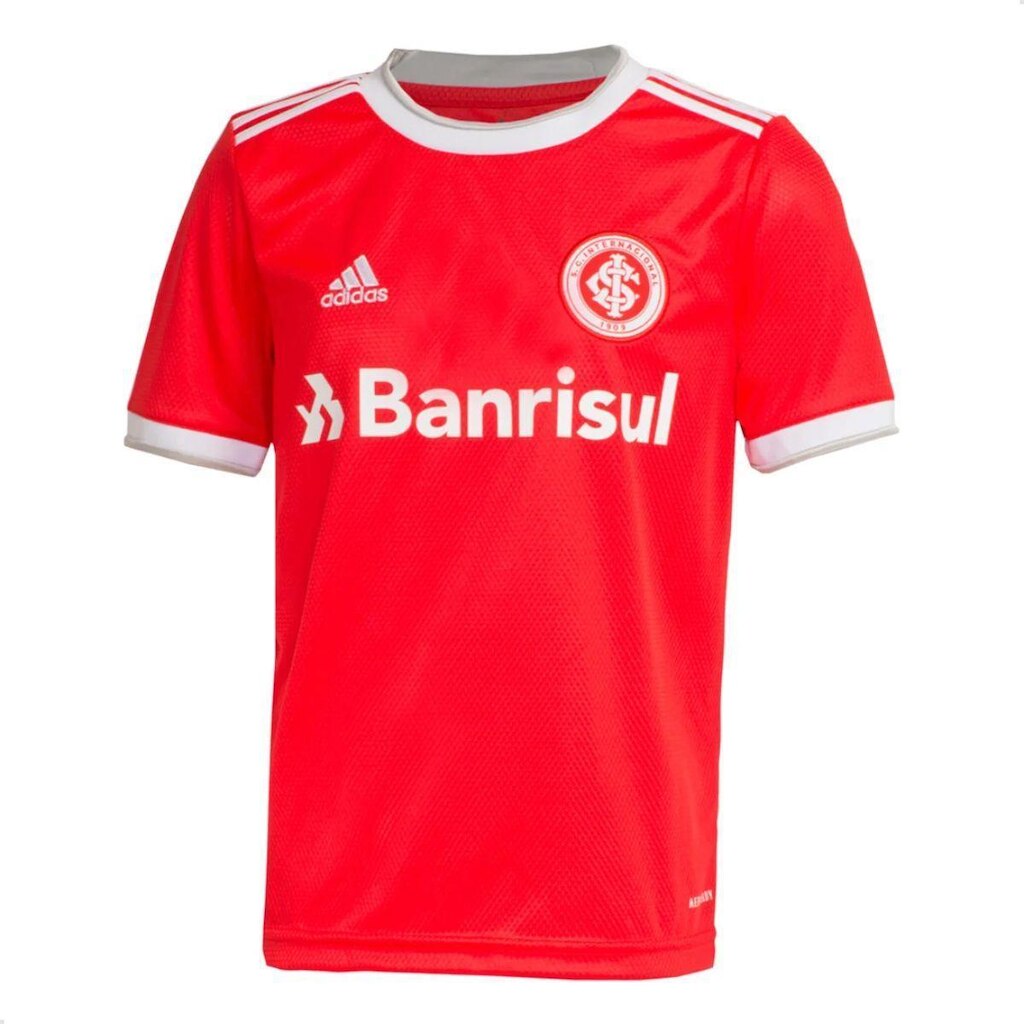 Camisa do Internacional I Adidas Infantil Inter 2020 Oficial