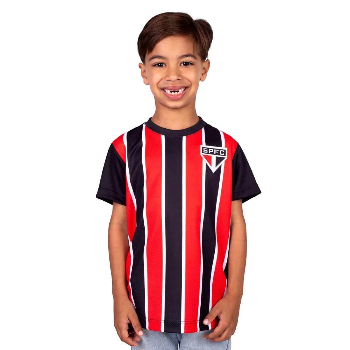 Camisa do SÃO PAULO Away Infantil Original Oficial Licenciada SPFC Menor preço em Camisa do SÃO PAULO Away Infantil Original Oficial Licenciada SPFC