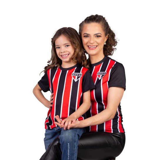 Camisa do SÃO PAULO FC Feminina Original AWAY Oficial Camiseta SPFC Licenciada
