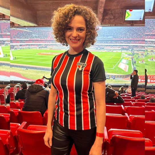 Camisa do SÃO PAULO FC Feminina Original AWAY Oficial Camiseta SPFC Licenciada
