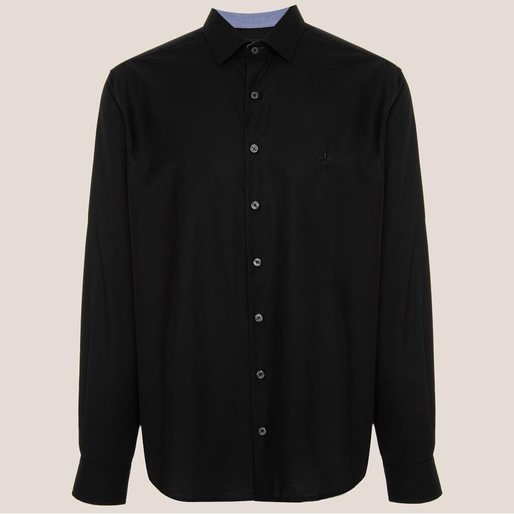 Camisa Dudalina Comfort Trico Lisa Masculino