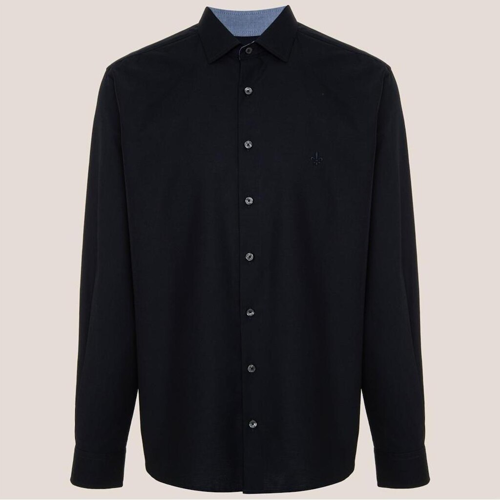 Camisa Dudalina Comfort Trico Lisa Masculino