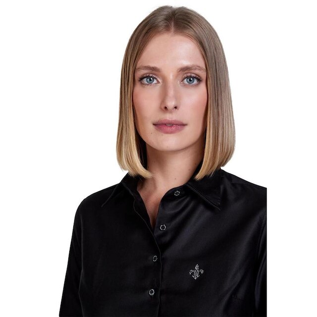 Camisa Dudalina Luxury Cetim Feminino