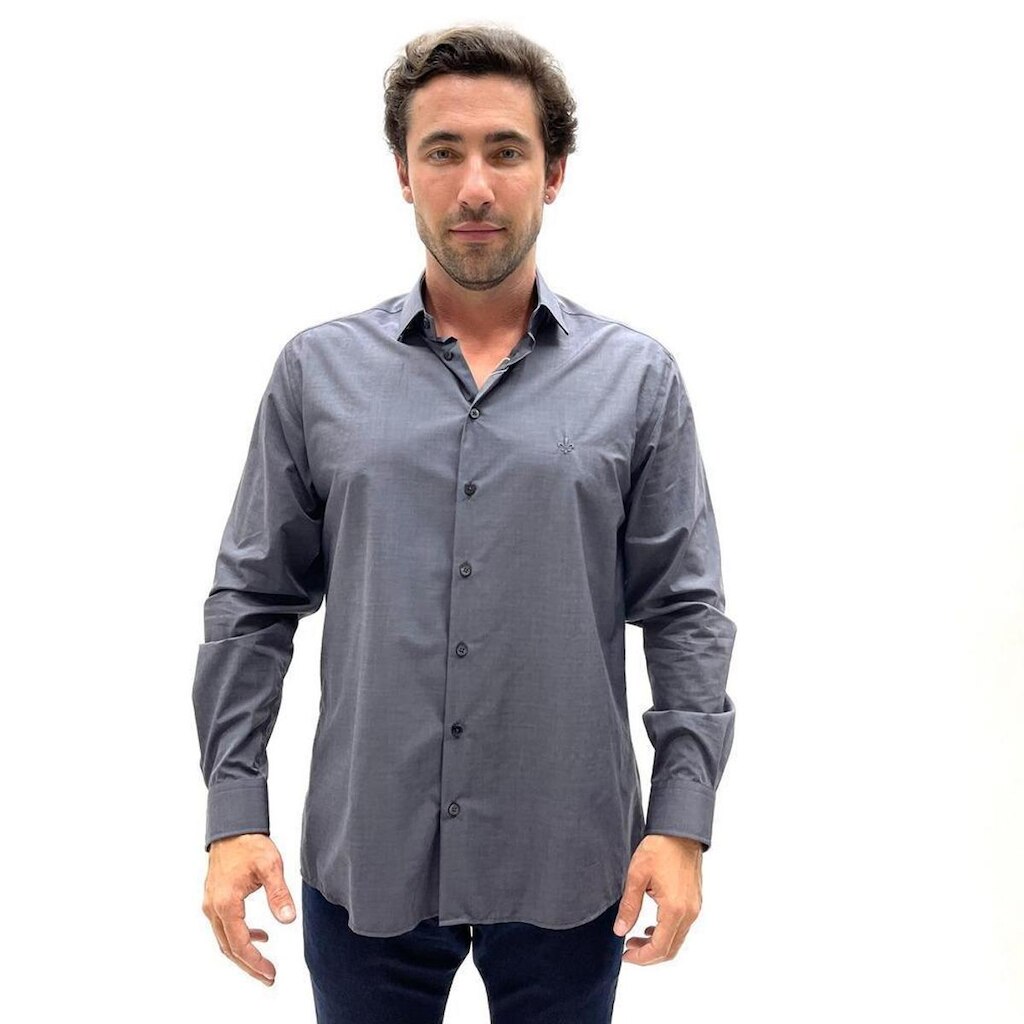 CAMISA  DUDALINA MANGA LONGA  EM ALGODÃO EGÍPCIO MASCULINA
