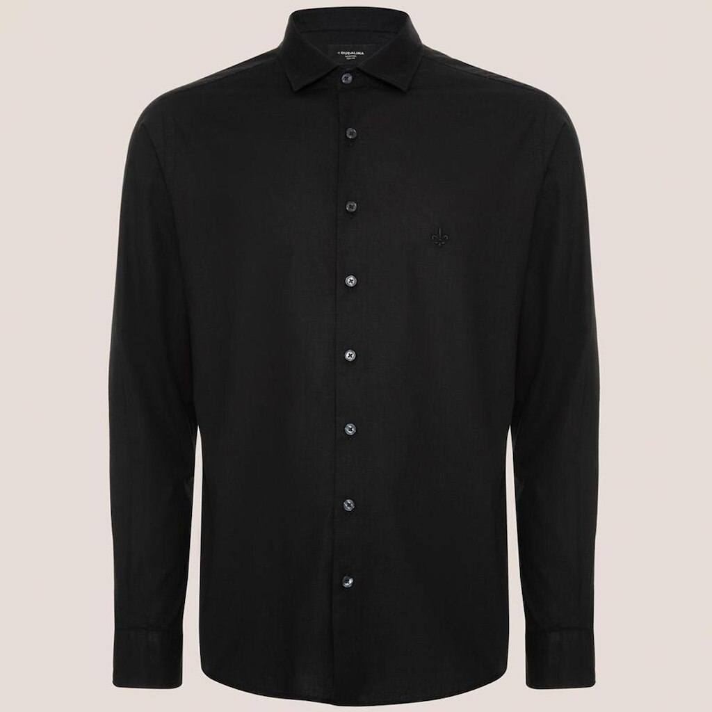 Camisa Dudalina Slim Flame Masculino
