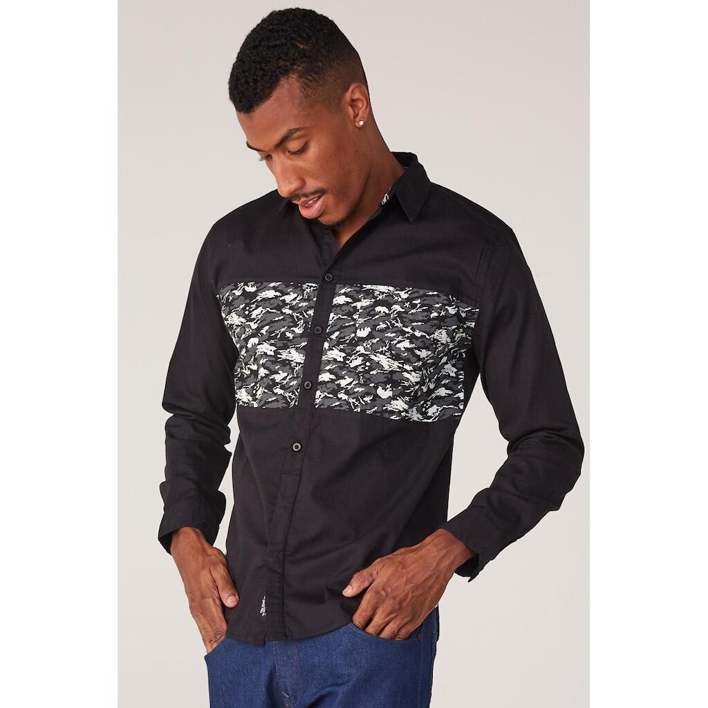 Camisa Ecko Manga Longa Masculina