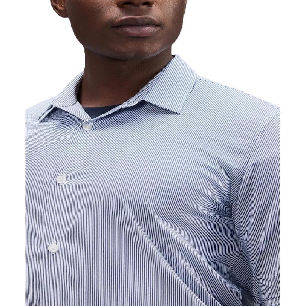 Camisa Enxuto Cotton Tech Listra Fina Reserva