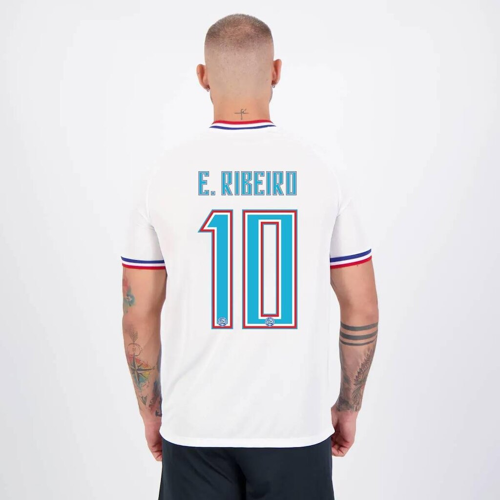 Camisa Esquadrão Bahia Branca 10 E. Ribeiro