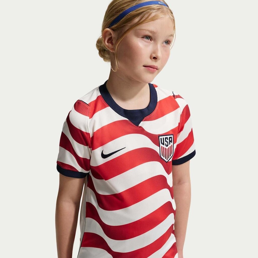 Camisa Estados Unidos Nike I 2026/27 Torcedor Pro Infantil