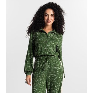 Camisa Estampada Feminina Rovitex