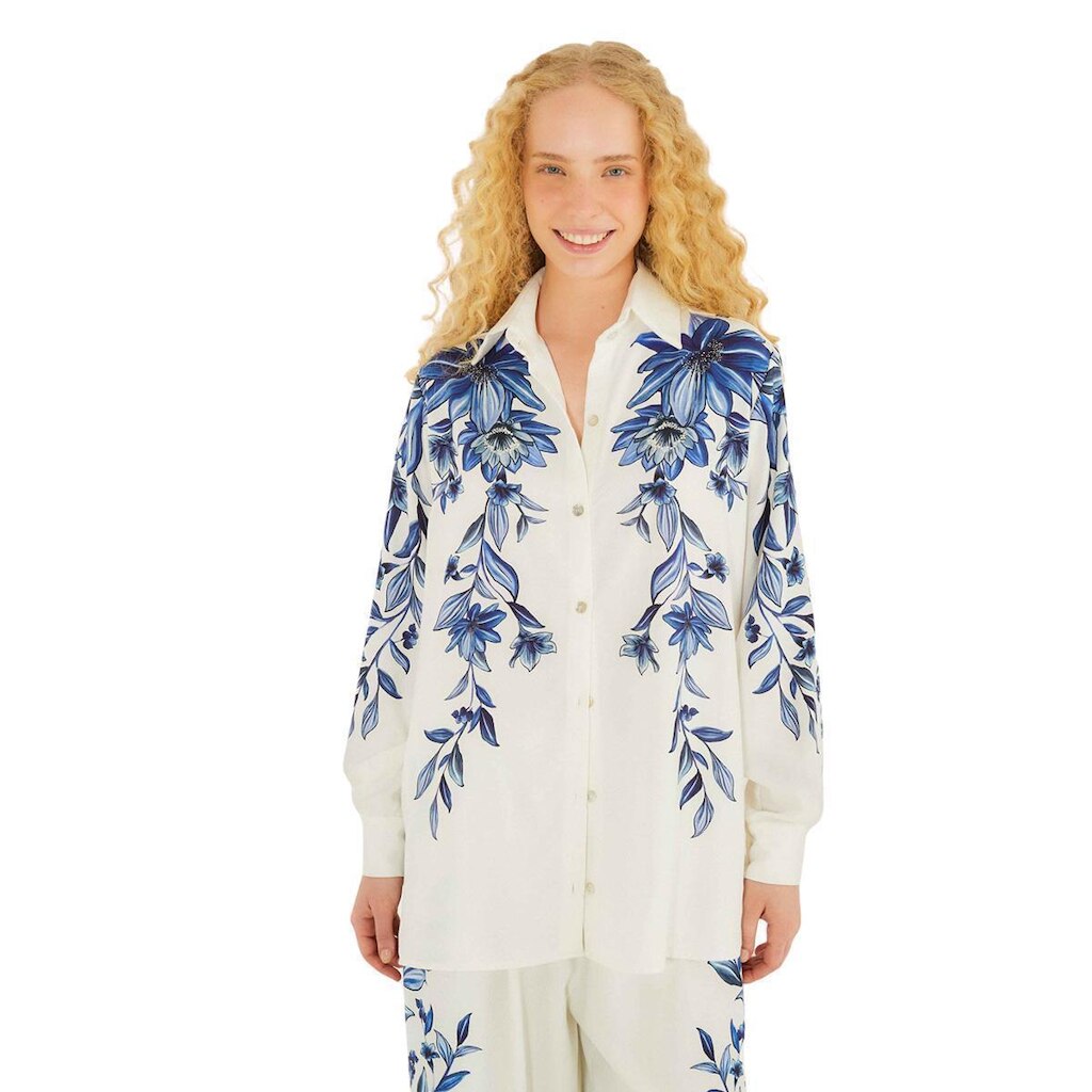 Camisa Farm Rio Floral Tati