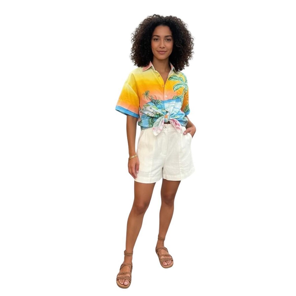 Camisa Farm Rio Paisagem Solar