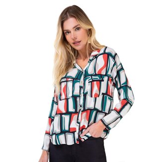 Camisa Feminina com Botões Endless Verde