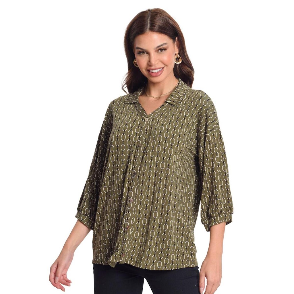 Camisa Feminina Elo Rovitex Verde