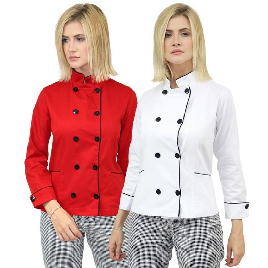 Camisa Feminina em Algodão Branco - Camisa Chefe