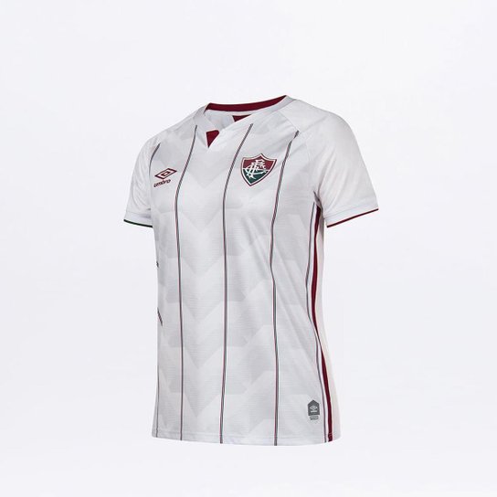 Camisa Feminina Fluminense Of.2 2020 Umbro - Branco+Vinho é ruim? Camisa Feminina Fluminense Of.2 2020 Umbro - Branco+Vinho é boa?