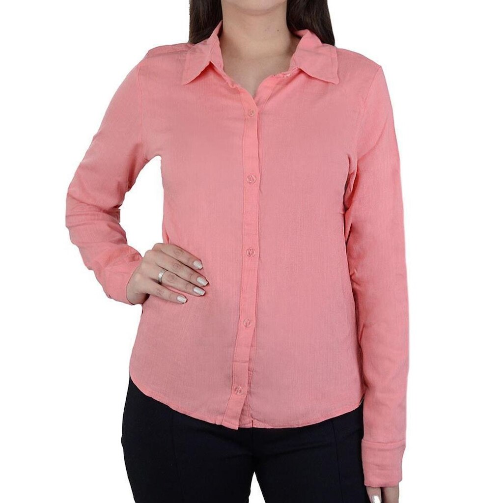 Camisa Feminina Giraffe ML Rose - 32540