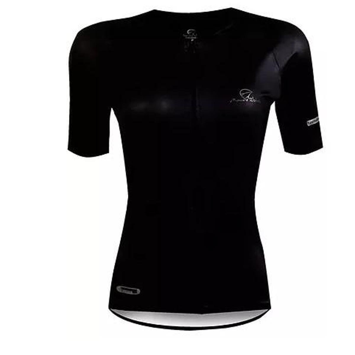 camisa cirre preta