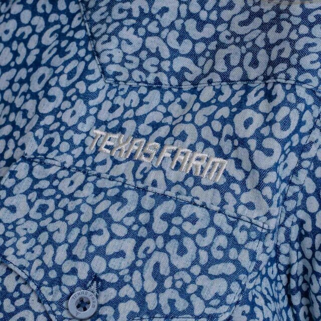 CAMISA FEMININA WESTERN TEXAS FARM - PATTERNED - CAF159 - JEANS
