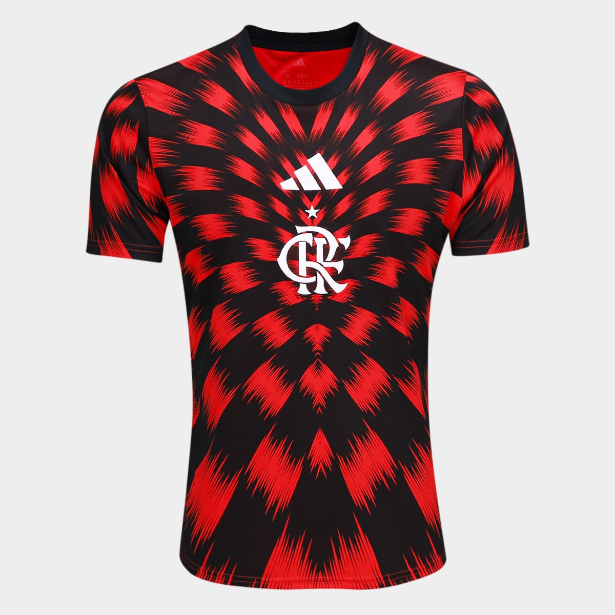 Camisa Flamengo 25/26 Pré Jogo Adidas Masculina