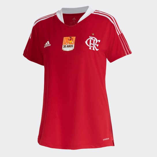 Camisa Flamengo 30 Anos da Copa Adidas Feminina - Vermelho é ruim? Camisa Flamengo 30 Anos da Copa Adidas Feminina - Vermelho é boa?