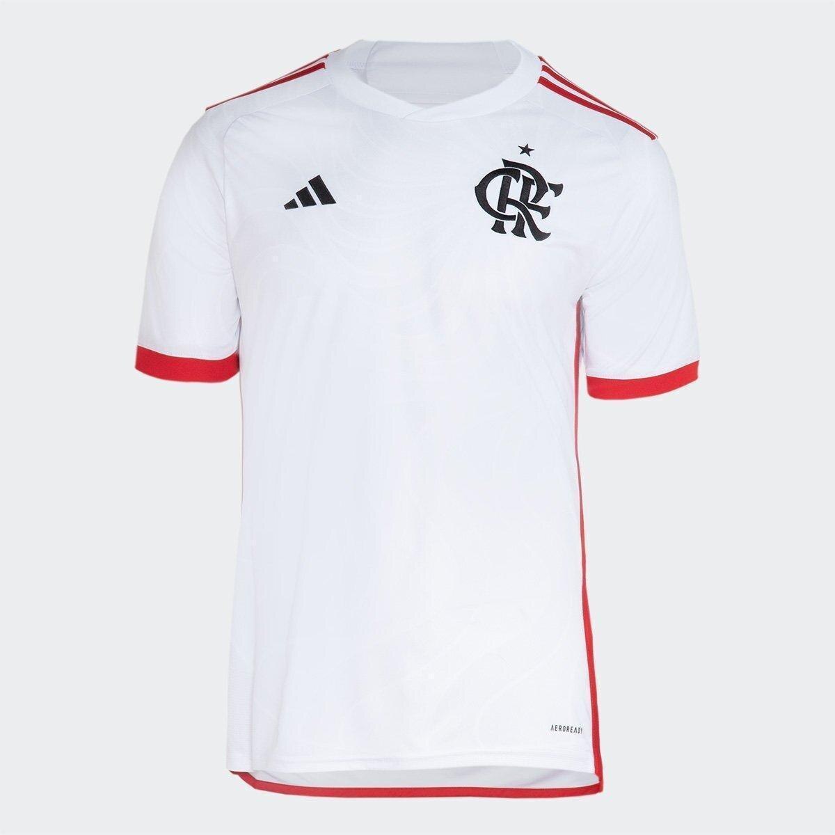 CAMISA FLAMENGO ADIDAS II 24/25 MASCULINA Menor preço em CAMISA FLAMENGO ADIDAS II 24/25 MASCULINA