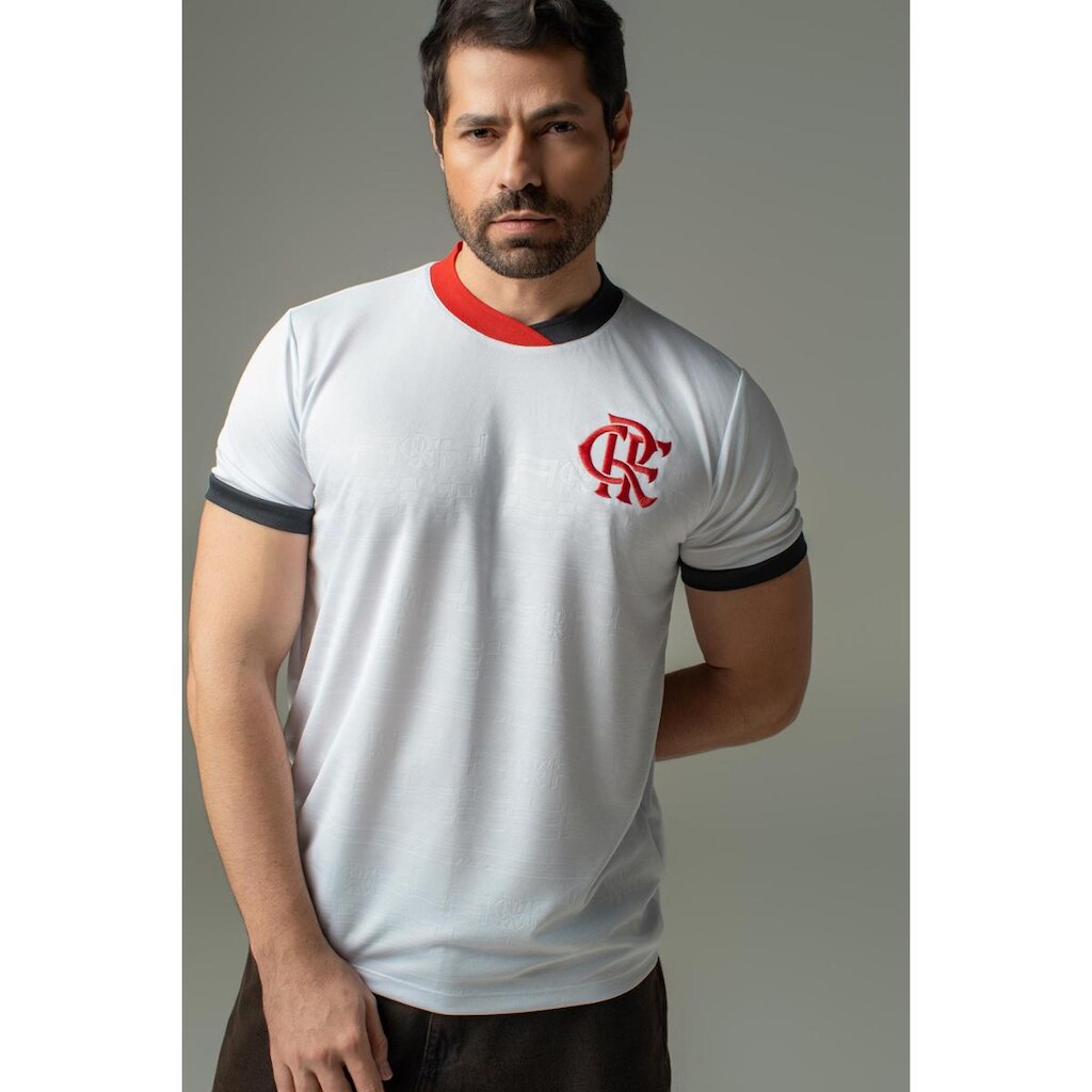 Camisa Flamengo Away Masculina Branco