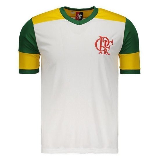 Camisa Flamengo Brasil Retrô Masculina - Branco é ruim? Camisa Flamengo Brasil Retrô Masculina - Branco é boa?