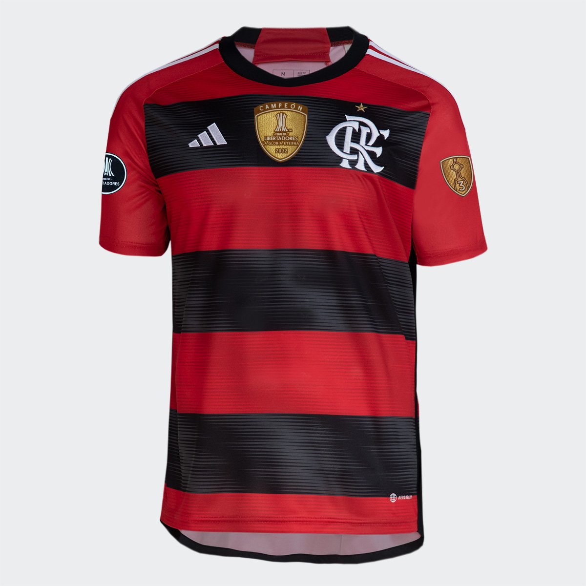 Camisa Flamengo Campeão Libertadores I 23/24 s/n° Torcedor Adidas