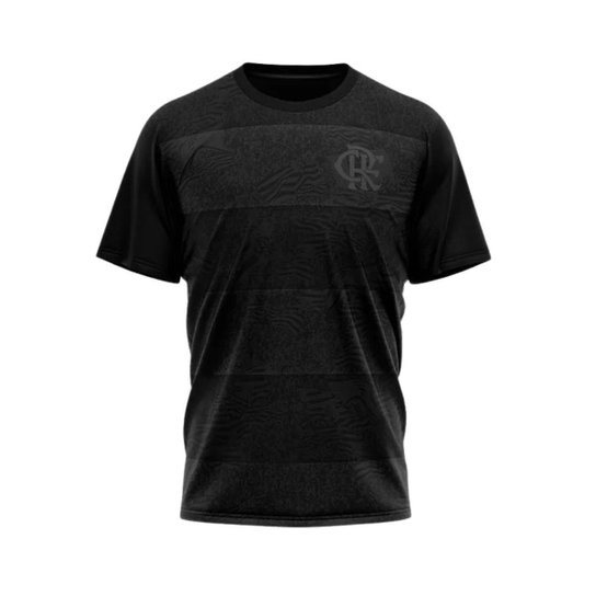 Camisa Flamengo Confirm masculina licenciada confortável - Preto Menor preço em Camisa Flamengo Confirm masculina licenciada confortável - Preto