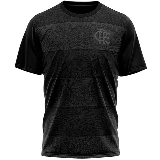 Camisa Flamengo Confirm Masculina - Preto Menor preço em Camisa Flamengo Confirm Masculina - Preto