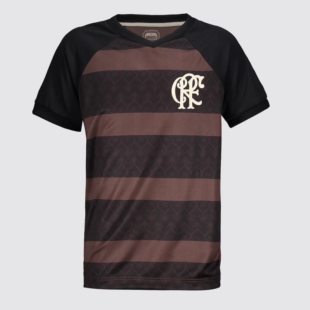 Camisa Flamengo Consciência Negra Diamante Infantil