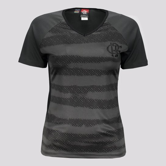 Camisa Flamengo Devise Feminina Cinza