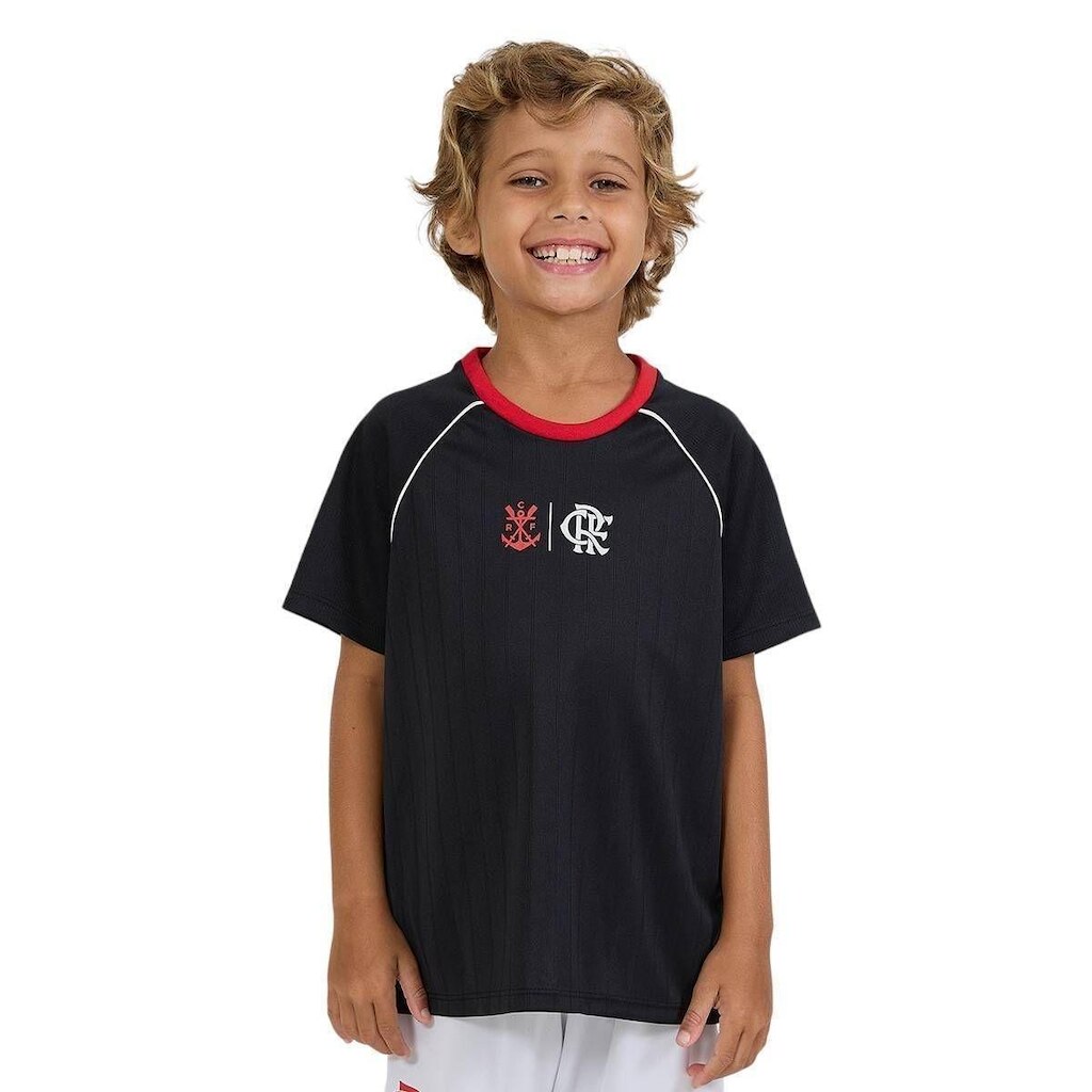 Camisa Flamengo Disparar Infantil