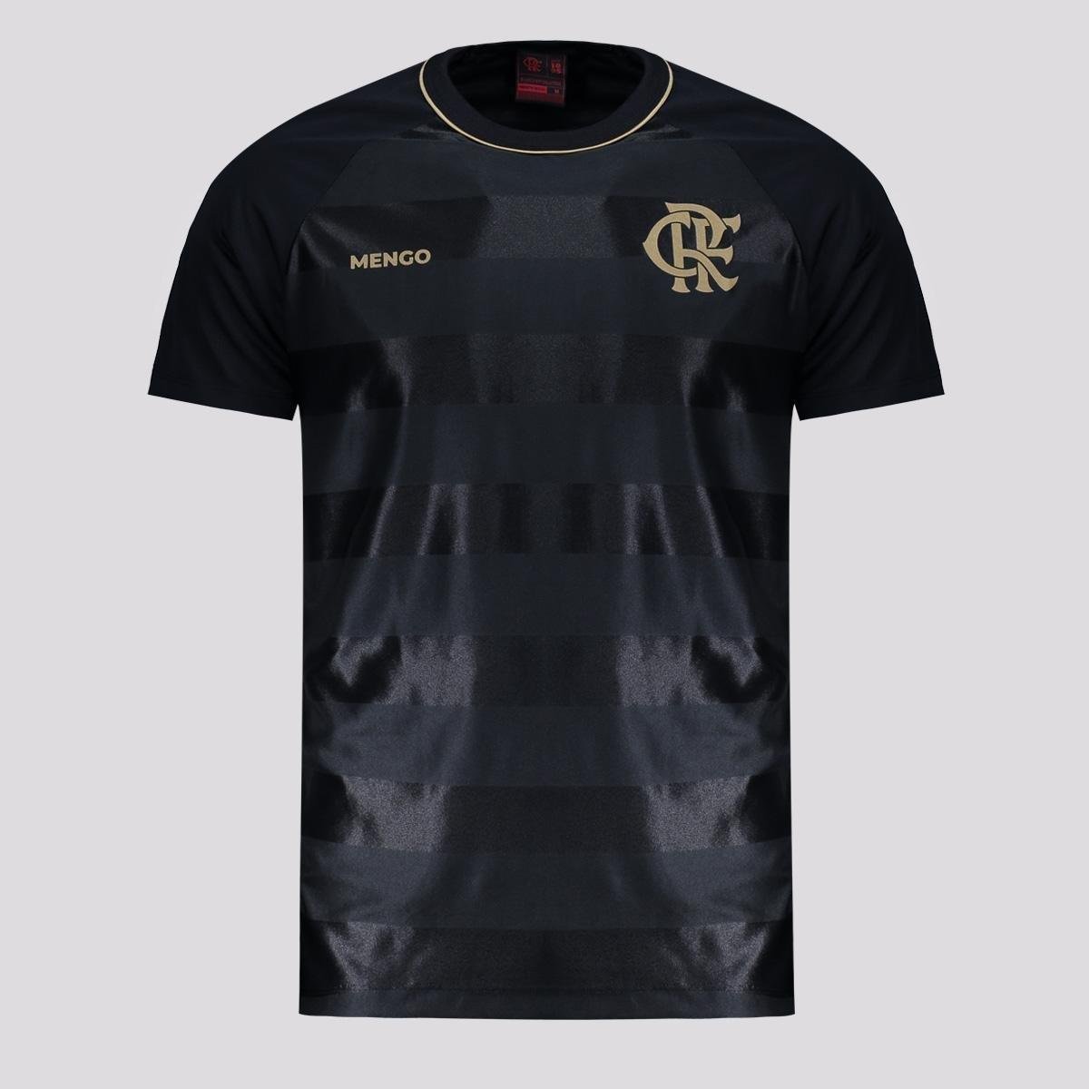 Camisa Flamengo Elo Preta Menor preço em Camisa Flamengo Elo Preta
