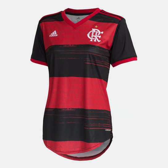 Camisa Flamengo I 20/21 s/n° Torcedor Adidas Feminina - Preto+Vermelho é ruim? Camisa Flamengo I 20/21 s/n° Torcedor Adidas Feminina - Preto+Vermelho é boa?