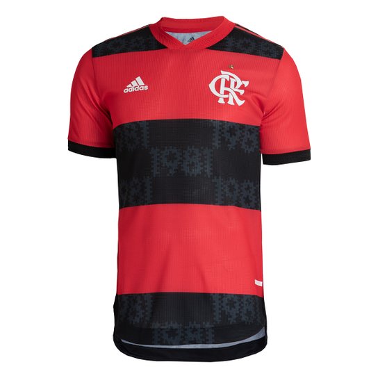 Camisa Flamengo I 21/22 s/n° Jogador Adidas Masculina - Vermelho+Preto Menor preço em Camisa Flamengo I 21/22 s/n° Jogador Adidas Masculina - Vermelho+Preto