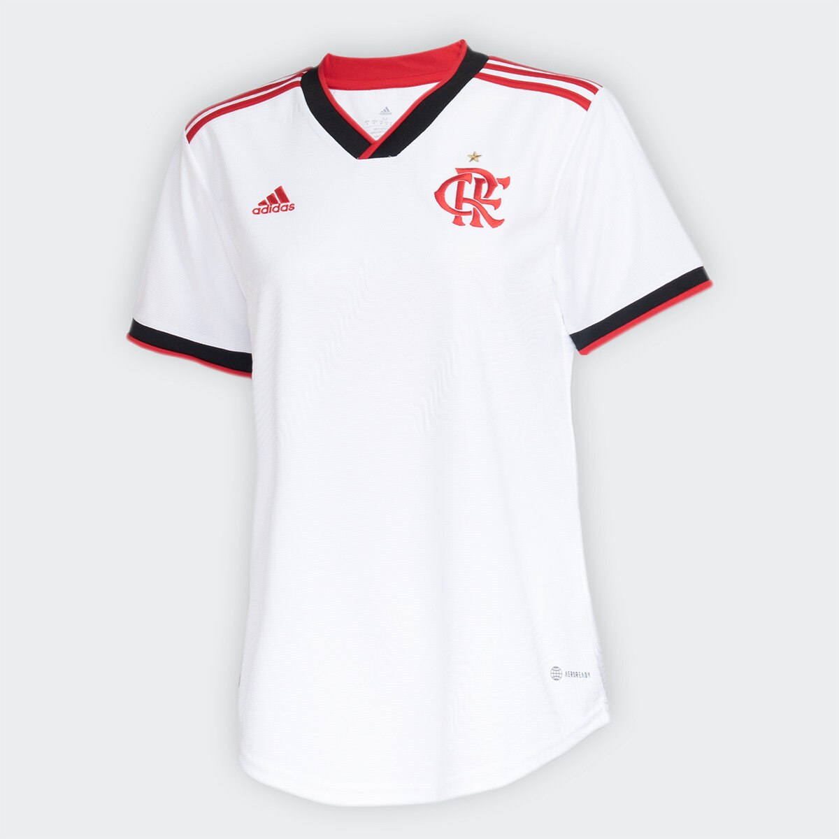 Camisa Flamengo II 22/23 s/n° Torcedor Adidas Feminina Menor preço em Camisa Flamengo II 22/23 s/n° Torcedor Adidas Feminina