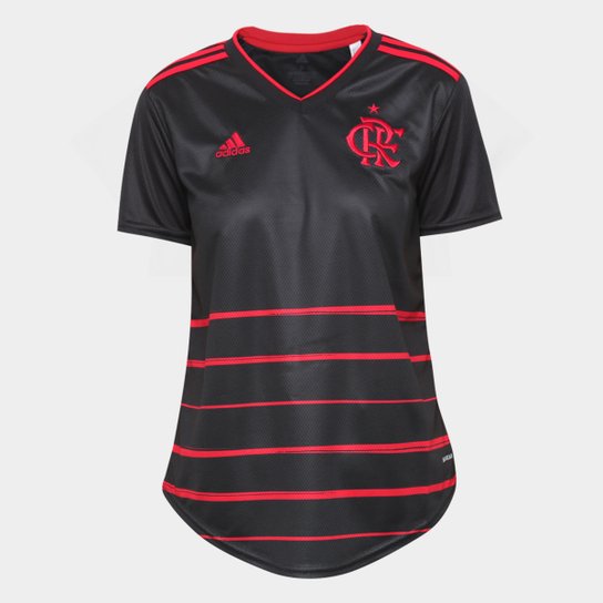 Adidas Camisa Flamengo Feminina Netshoes Camisa Flamengo II 25/26