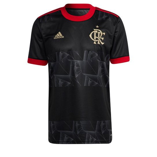 Camisa Flamengo III 21/22 s/n° Torcedor Adidas Masculina - Preto+Vermelho é ruim? Camisa Flamengo III 21/22 s/n° Torcedor Adidas Masculina - Preto+Vermelho é boa?
