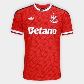 Camisa Flamengo III 26/27 s/n Torcedor Adidas Masculina - Vermelho