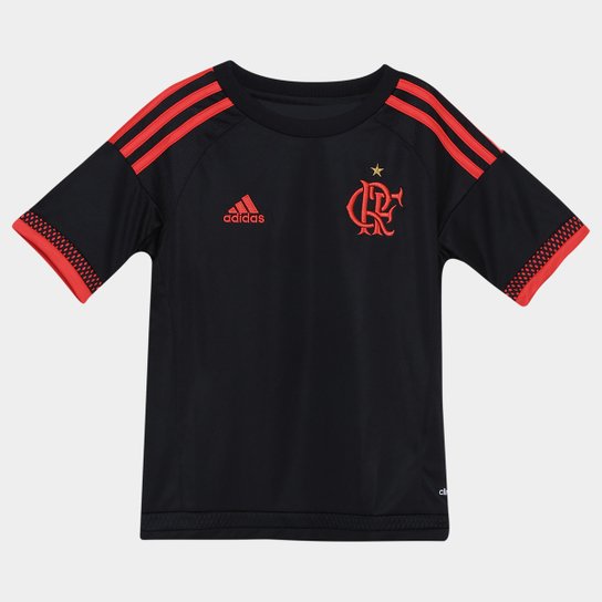 Camisa Flamengo Infantil III 2016 s/nº Adidas1