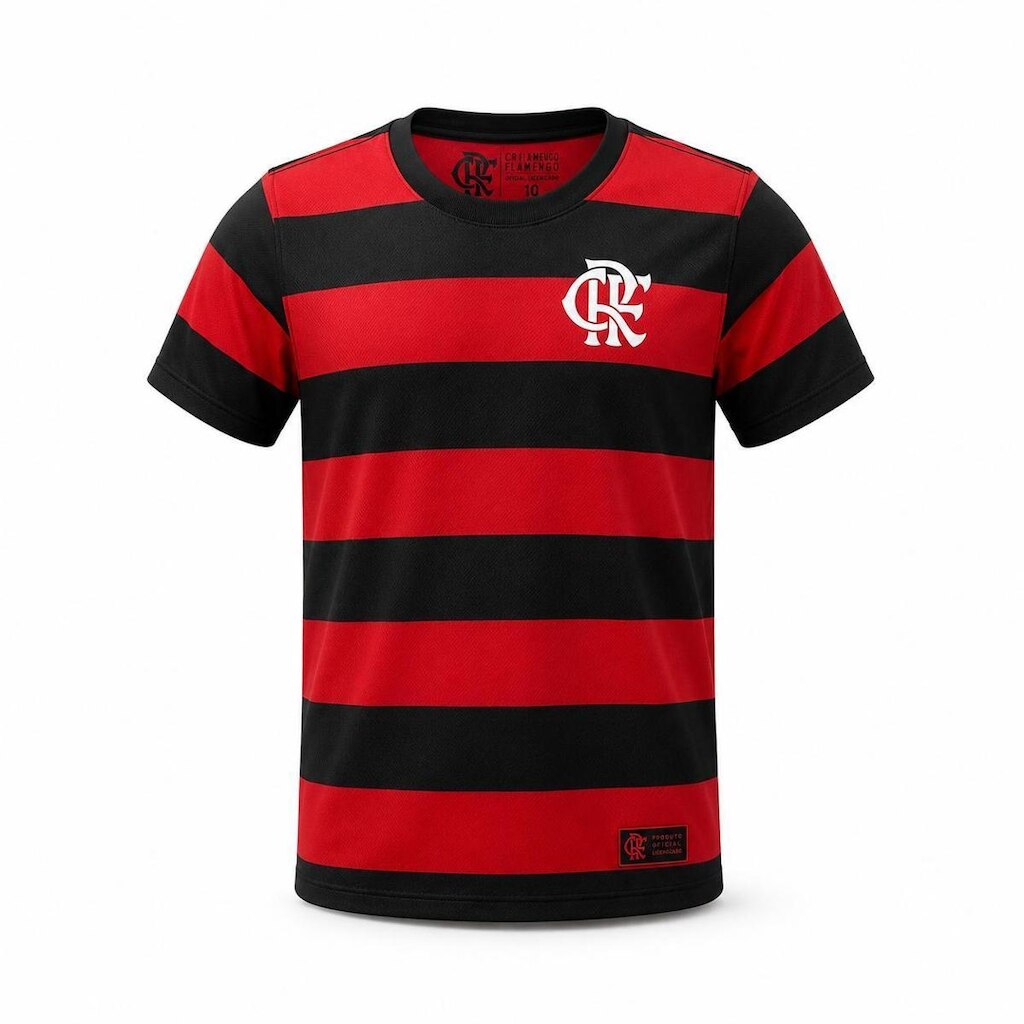 Camisa Flamengo Infantil Listrada Licenciada