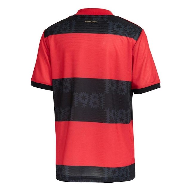 Camisa Flamengo Juvenil I 21/22 s/n° Torcedor Adidas - GG0995
