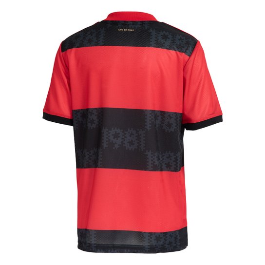 Camisa Flamengo Juvenil I 21/22 s/n° Torcedor Adidas