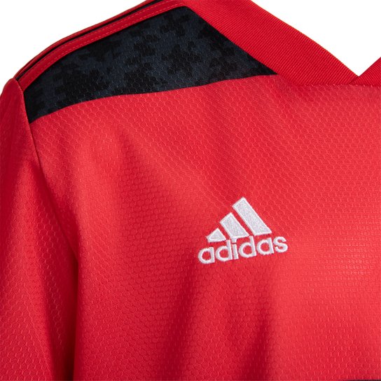 Camisa Flamengo Juvenil I 21/22 s/n° Torcedor Adidas