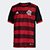 Camisa Flamengo Juvenil I 22/23 s/n° Torcedor Adidas - Vermelho+Preto