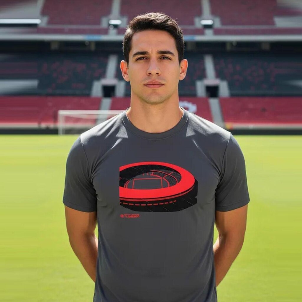 Camisa Flamengo Licenciada Masculina Braziline Templo