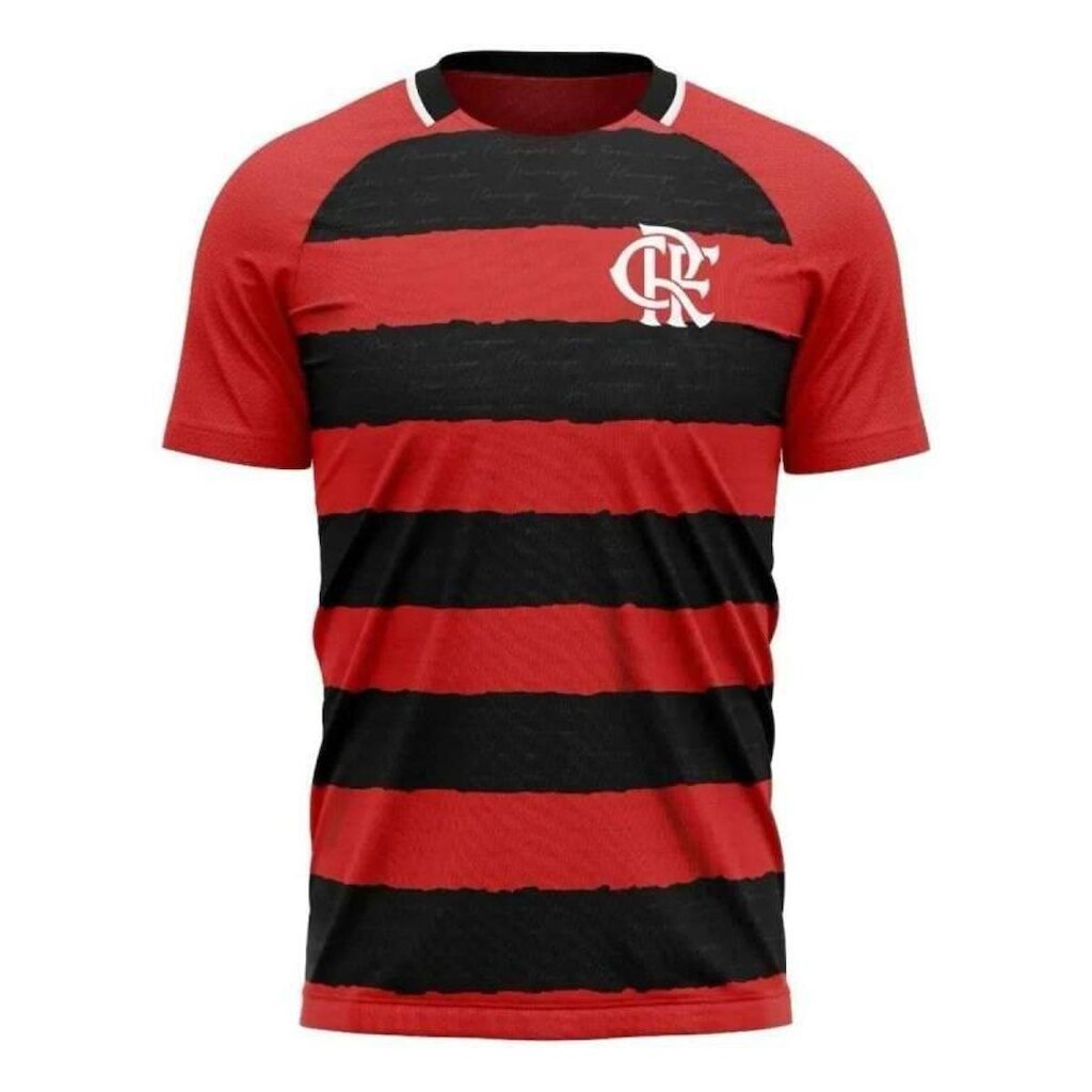 Camisa Flamengo Manto Raglan 86 - Vermelho